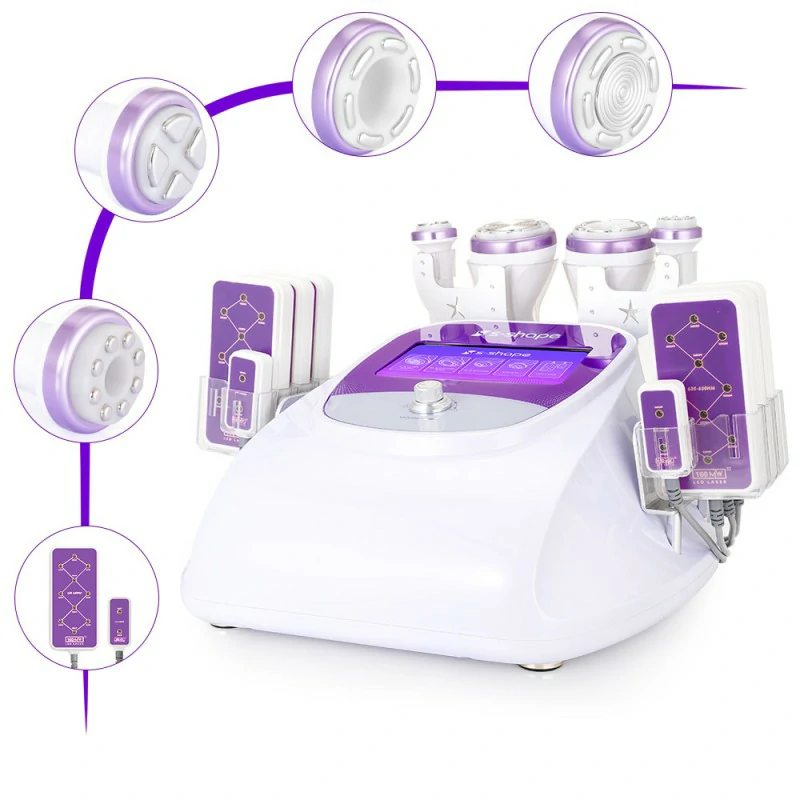  Cavitation Ultrasonic EL EMS RF Face Tightening Fat Loss