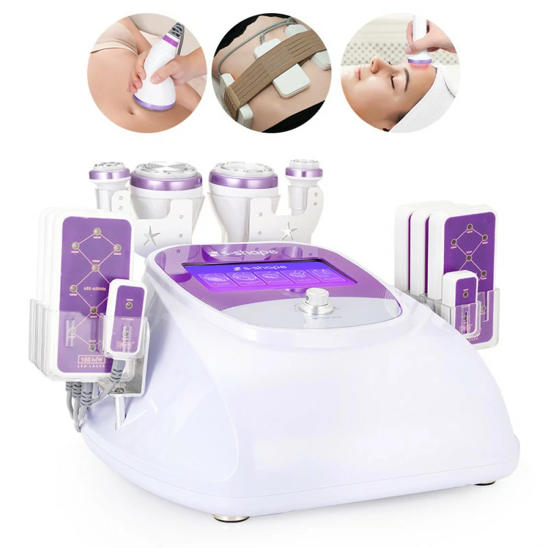  Cavitation Ultrasonic EL EMS RF Face Tightening Fat Loss