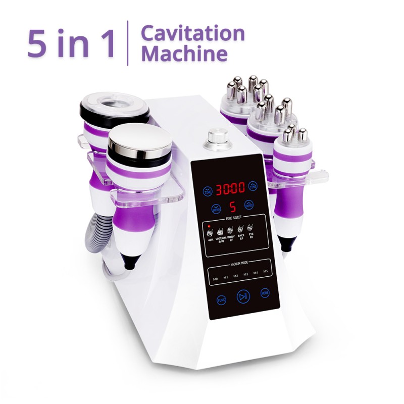 5 in 1 ultrasonic cavitation machine