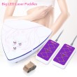 Home use 635&650nm 5mw 2 Pads LED lipo Laser padlles LLLT Led Slimming Weight Fat Loss Machine 