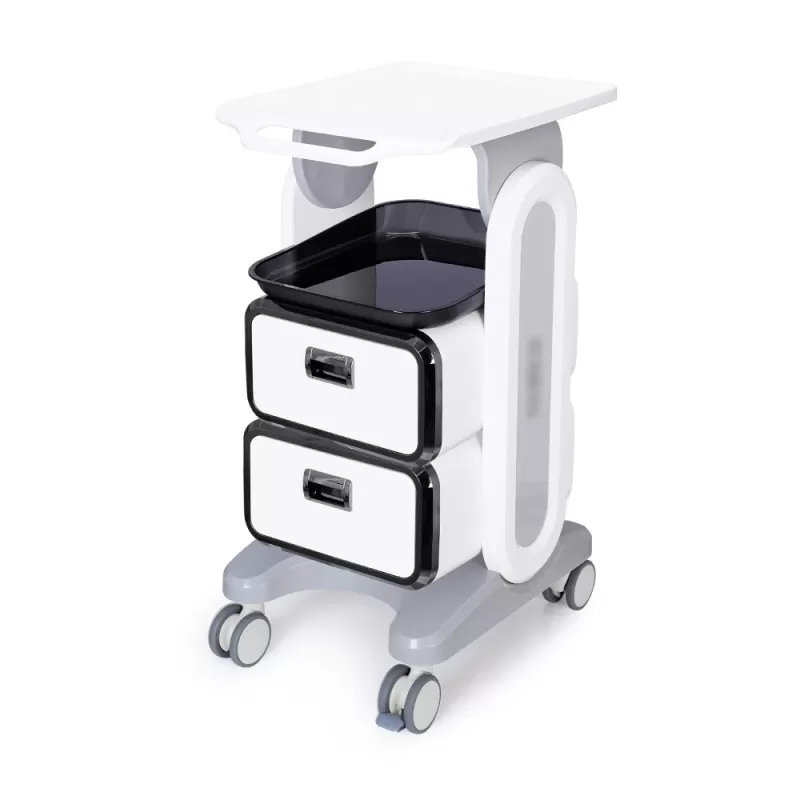 Beauty Styling Plant Rolling Cart Trolley