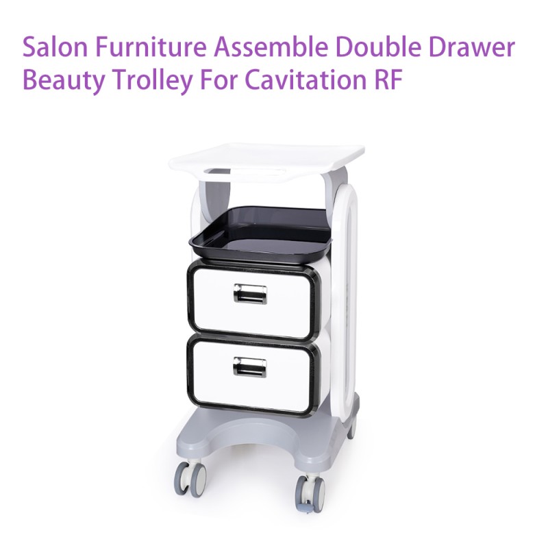 Beauty Styling Plant Rolling Cart Trolley