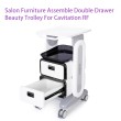 Beauty Styling Plant Rolling Cart Trolley